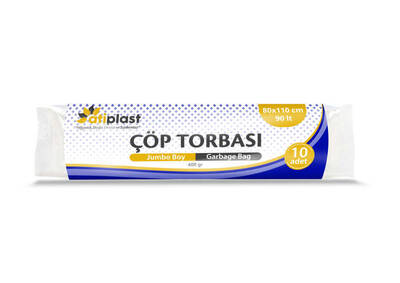 Atiplast Çöp Torbası Jumbo Sarı 400 Gr 80x110 - 1