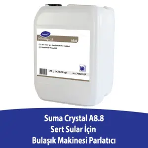 Diversey Suma Crystal A8.8 Sert Sular İçin Bulaşık Makinesi Parlatıcısı 20 L 70023927 - 1