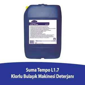 Diversey Suma Tempo Klorlu Bulaşık makinesi temizleyicisi 20L/25,3KG 7508292 - 1