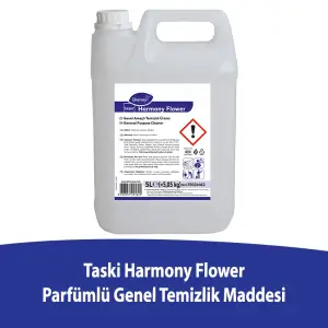 Diversey Taski Harmony Flower Parfümlü Genel Temizlik Maddesi 5 L 70004293 - 1