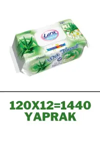 Lara Baby Soft Aloe Vera Kokulu 120'li Islak Mendil (12 ADET) - 1